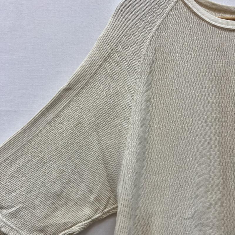 フラットヘッド FLATHEAD Tシャツ 半袖 サーマル ラグランTシャツ FN-THW-001 L アイボリー / アイボリー / メンズ USED 古着 中古 50165662