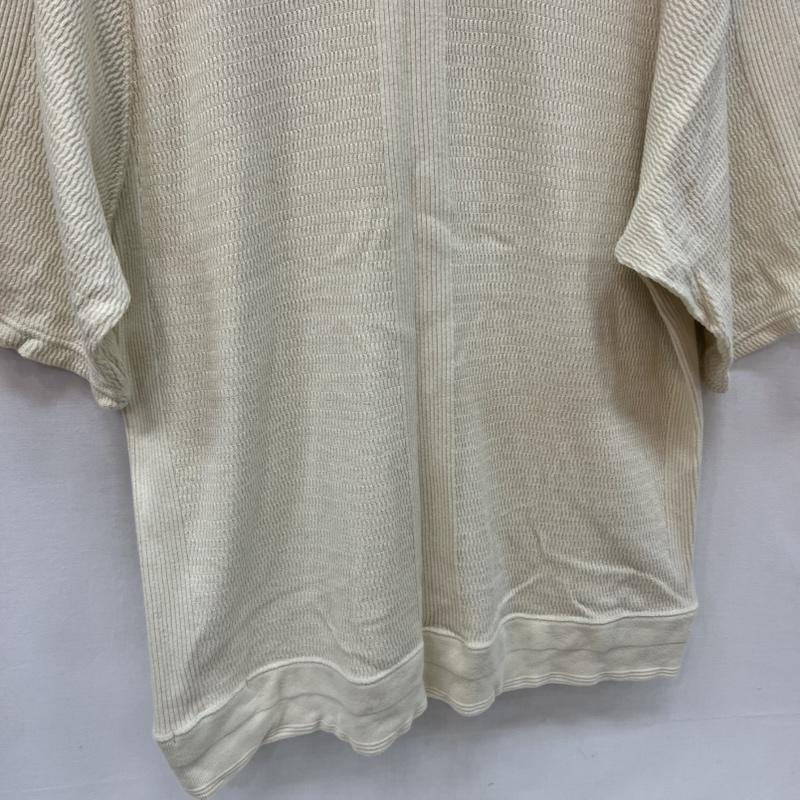 フラットヘッド FLATHEAD Tシャツ 半袖 サーマル ラグランTシャツ FN-THW-001 L アイボリー / アイボリー / メンズ USED 古着 中古 50165662
