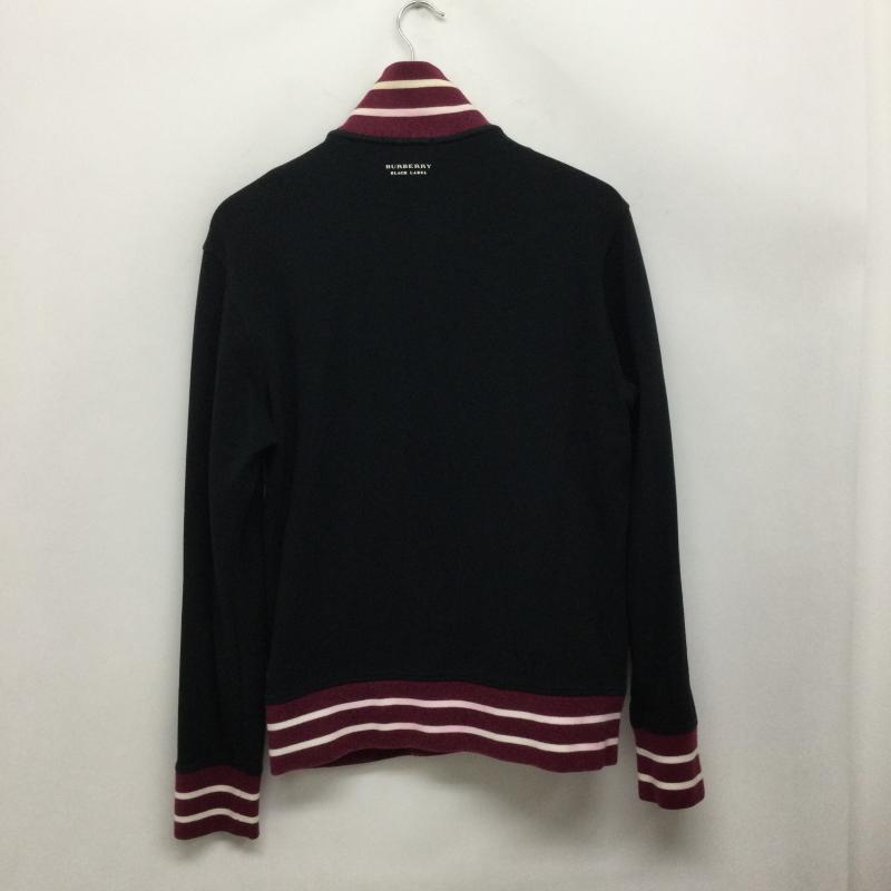 バーバリーブラックレーベル BURBERRY BLACK LABEL トップス トップス BURBERRY BLACK LABEL ドライバーズニット　ホース刺繍 BMV68-716-09 ジャージ 2 ワンポイント 黒 / ブラック / black メンズ USED 古着 中古 50165663