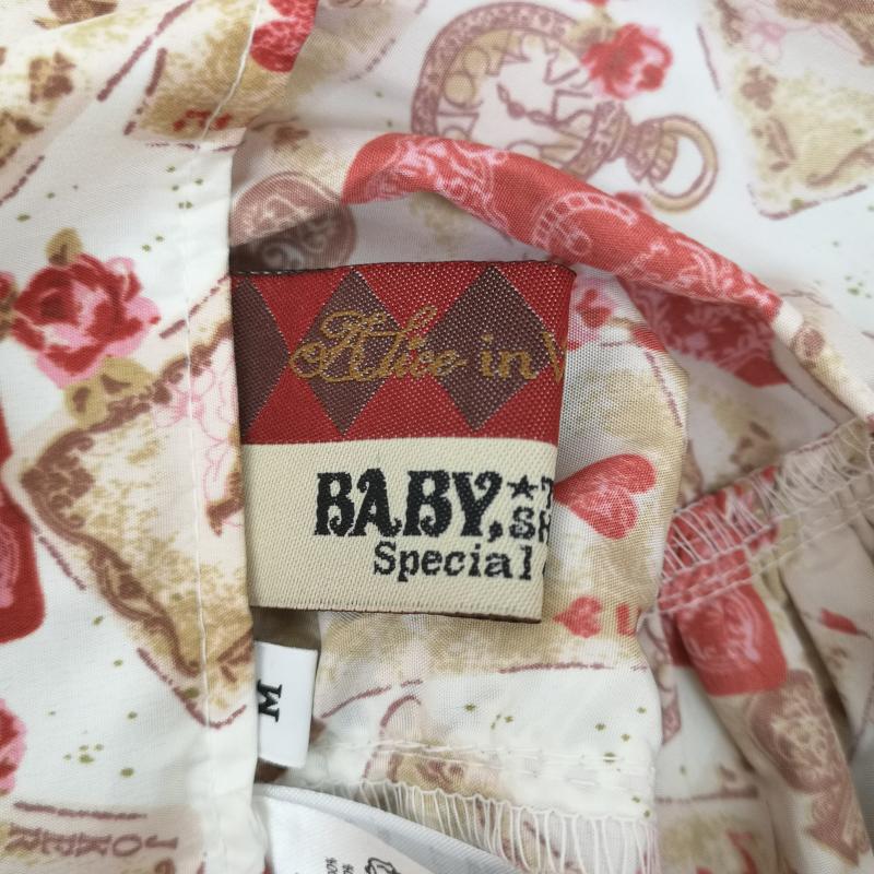 ベイビー・ザ・スターズ・シャイン・ブライト BABY,THE STARS SHINE BRIGHT スカート ひざ丈スカート ふしぎの国のアリス ディズニー コラボ 姫ロリ ロリータ Disney M 赤 / レッド / red レディース USED 古着 中古 50165667