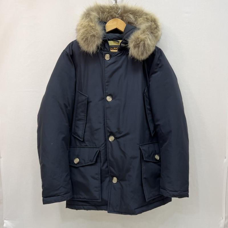 ウールリッチ WOOLRICH ジャケット、上着 ダウンジャケット ARCTIC PARKA アークティックパーカー ダウンジャケット カナダ製 M 紺 / ネイビー / navy メンズ USED 古着 中古 50165670