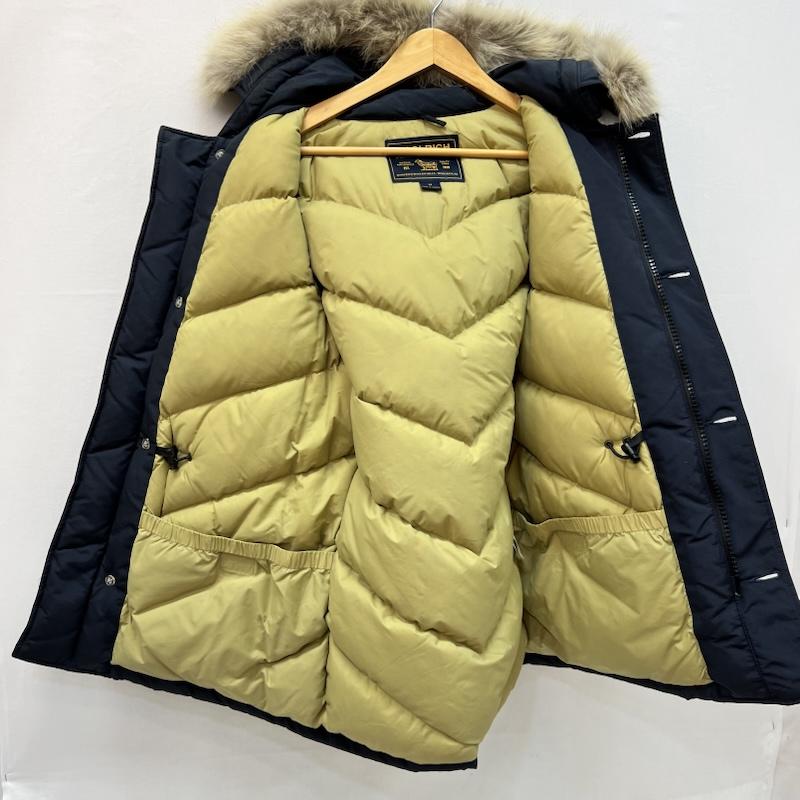 ウールリッチ WOOLRICH ジャケット、上着 ダウンジャケット ARCTIC PARKA アークティックパーカー ダウンジャケット カナダ製 M 紺 / ネイビー / navy メンズ USED 古着 中古 50165670