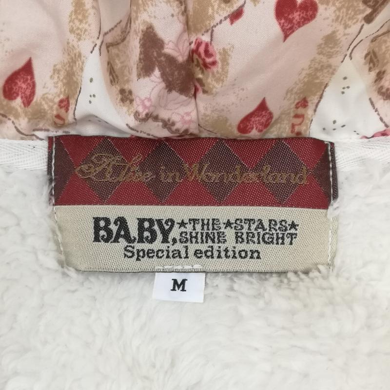ベイビー・ザ・スターズ・シャイン・ブライト BABY,THE STARS SHINE BRIGHT ジャケット、上着 ポンチョ ふしぎの国のアリス ディズニー コラボ 姫ロリ ロリータ Disney ポンチョ ケープ M 無地 白 / ホワイト / white レディース USED 古着 中古 50165671