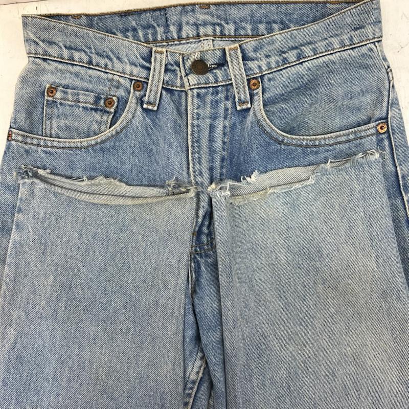 リーバイス Levi s パンツ デニム、ジーンズ 80s USA製 505 デニムパンツ ビンテージ ボタン裏513 28インチ メンズ USED 古着 中古 50165672