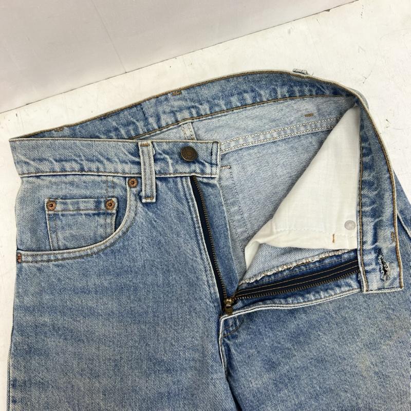リーバイス Levi s パンツ デニム、ジーンズ 80s USA製 505 デニムパンツ ビンテージ ボタン裏513 28インチ メンズ USED 古着 中古 50165672