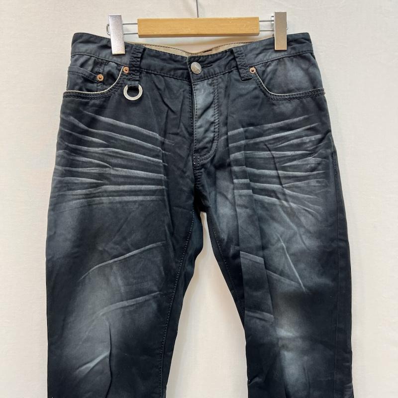 バッファローボブズ BUFFALO BOBS ボトムス ボトムス USED加工 フレアパンツ Y2K 平成 archive M 黒 / ブラック / black メンズ USED 古着 中古 50165674