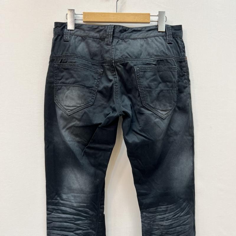 バッファローボブズ BUFFALO BOBS ボトムス ボトムス USED加工 フレアパンツ Y2K 平成 archive M 黒 / ブラック / black メンズ USED 古着 中古 50165674