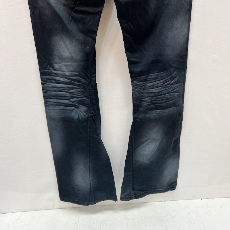 バッファローボブズ BUFFALO BOBS ボトムス ボトムス USED加工 フレアパンツ Y2K 平成 archive M 黒 / ブラック / black メンズ USED 古着 中古 50165674