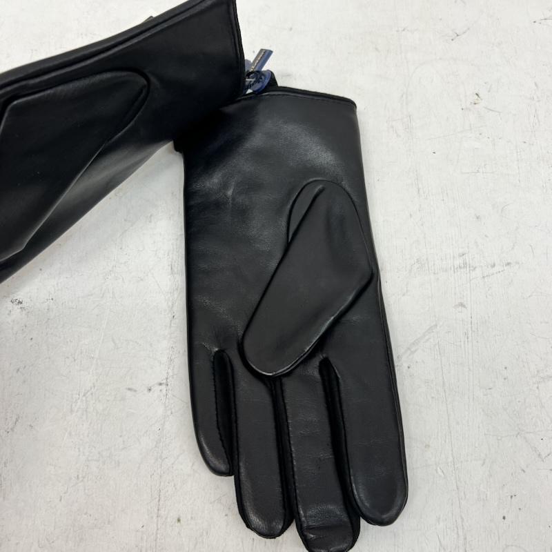 ラルフローレン RALPHLAUREN ファッション小物 手袋 レザーグローブ 手袋 本革 Mサイズ - 黒 / ブラック / black メンズ USED 古着 中古 50165678