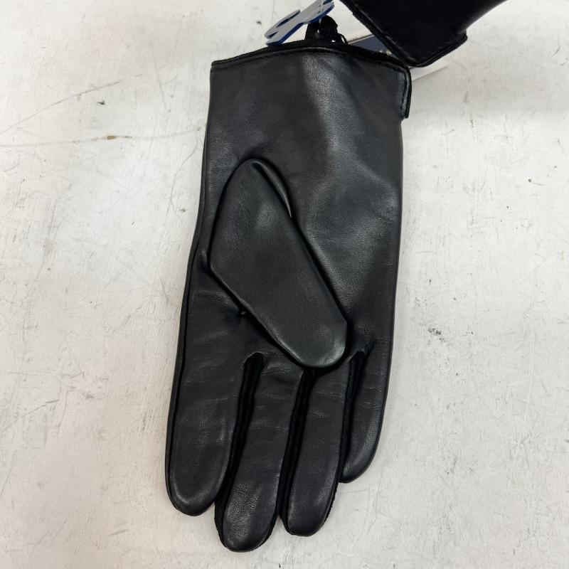 ラルフローレン RALPHLAUREN ファッション小物 手袋 レザーグローブ 手袋 本革 Mサイズ - 黒 / ブラック / black メンズ USED 古着 中古 50165678