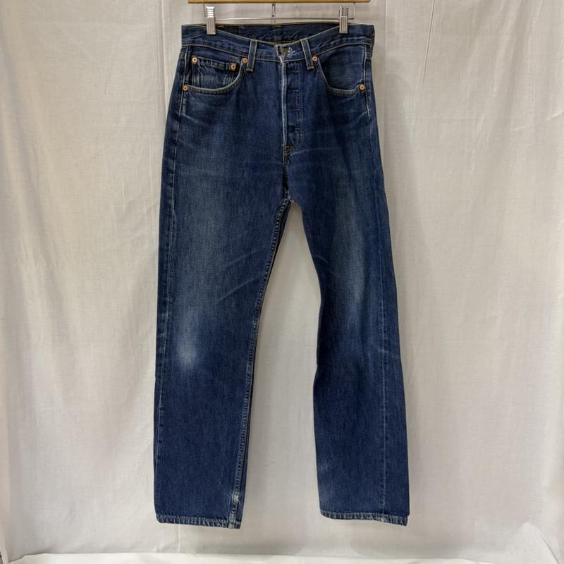 リーバイス Levi s パンツ デニム、ジーンズ 501 ストレートデニム 米国製 553 0700 31インチ 無地 青 / ブルー / blue メンズ USED 古着 中古 50165680