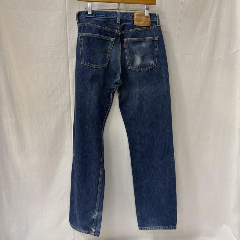 リーバイス Levi s パンツ デニム、ジーンズ 501 ストレートデニム 米国製 553 0700 31インチ 無地 青 / ブルー / blue メンズ USED 古着 中古 50165680