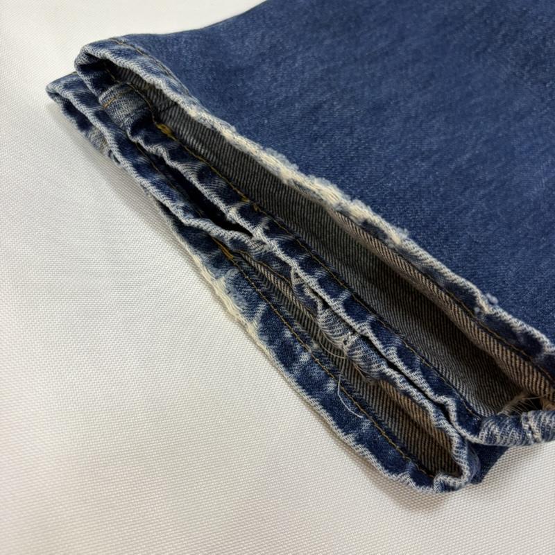 リーバイス Levi s パンツ デニム、ジーンズ 501 ストレートデニム 米国製 553 0700 31インチ 無地 青 / ブルー / blue メンズ USED 古着 中古 50165680