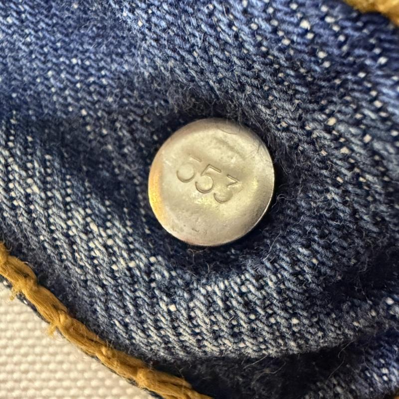リーバイス Levi s パンツ デニム、ジーンズ 501 ストレートデニム 米国製 553 0700 31インチ 無地 青 / ブルー / blue メンズ USED 古着 中古 50165680