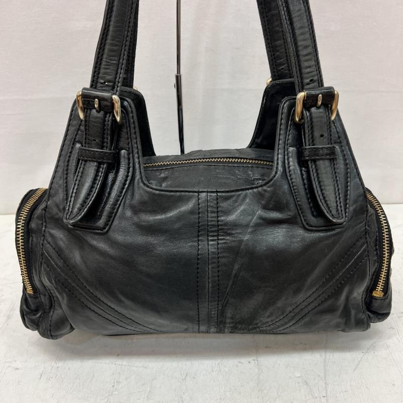 ボトキエ botkier ショルダーバッグ ショルダーバッグ 00s レザー ショルダーバッグ y2k 平成 グランジ - 黒 / ブラック / black レディース USED 古着 中古 50165684