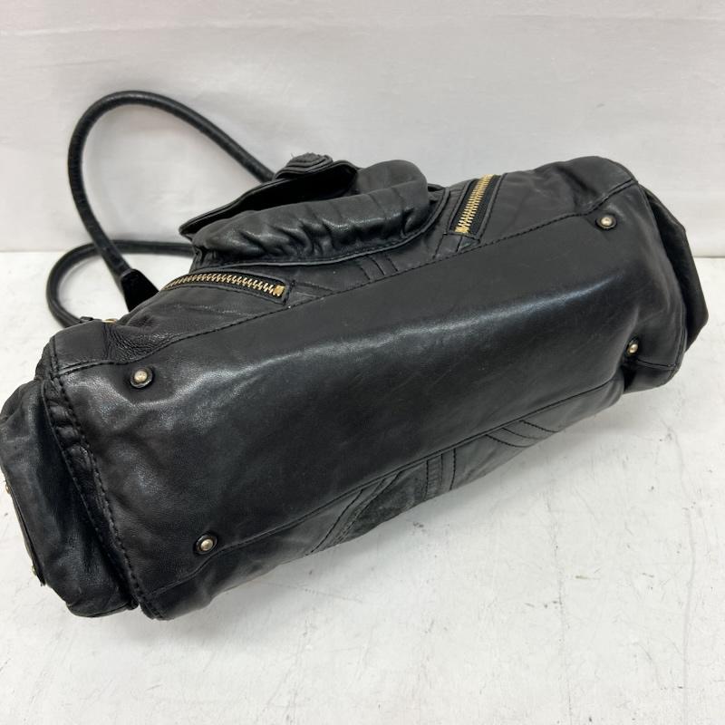 ボトキエ botkier ショルダーバッグ ショルダーバッグ 00s レザー ショルダーバッグ y2k 平成 グランジ - 黒 / ブラック / black レディース USED 古着 中古 50165684