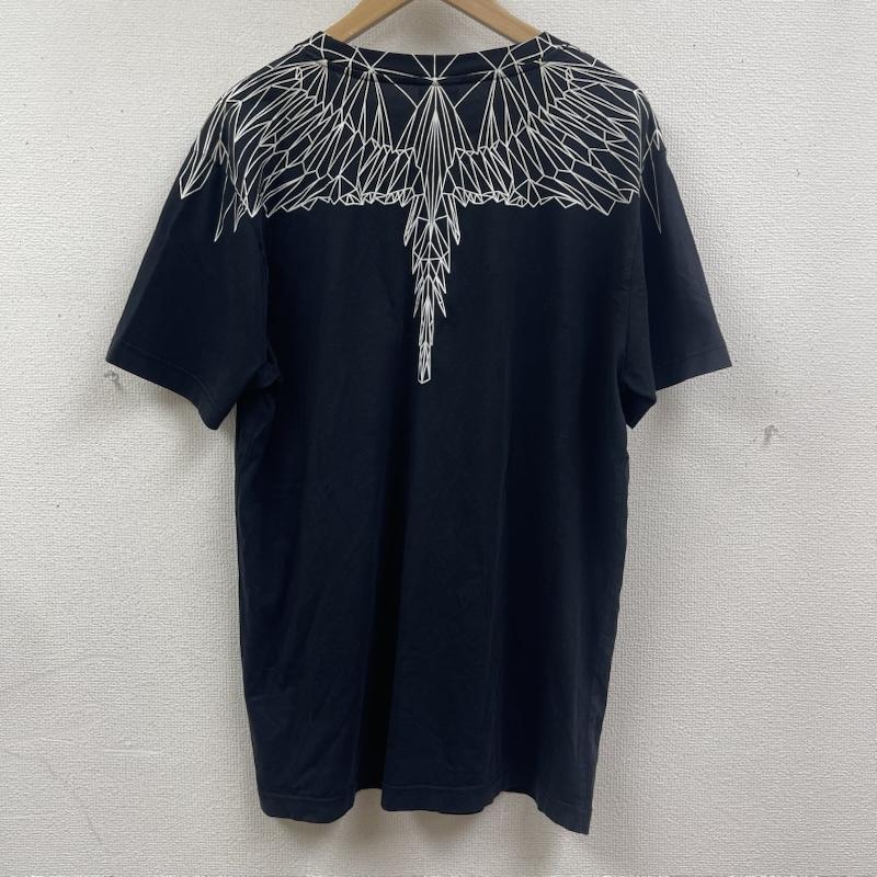 マルセロ・バーロン MARCELO BURLON Tシャツ 半袖 ウィング 翼 グラフィック プリント デザイン Tシャツ カットソー L 黒 / ブラック / black メンズ USED 古着 中古 50165688