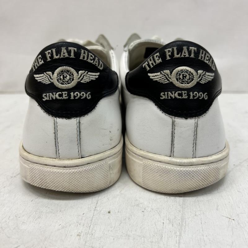 フラットヘッド FLATHEAD スニーカー スニーカー レザースニーカー FN-FS-001 US：10 白 / ホワイト / white メンズ USED 古着 中古 50165689