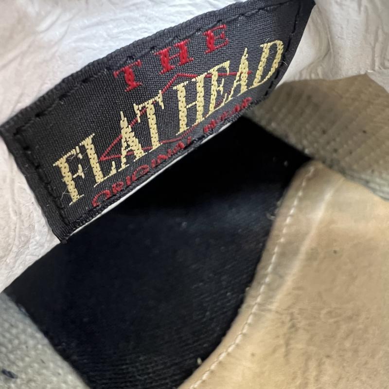 フラットヘッド FLATHEAD スニーカー スニーカー レザースニーカー FN-FS-001 US：10 白 / ホワイト / white メンズ USED 古着 中古 50165689