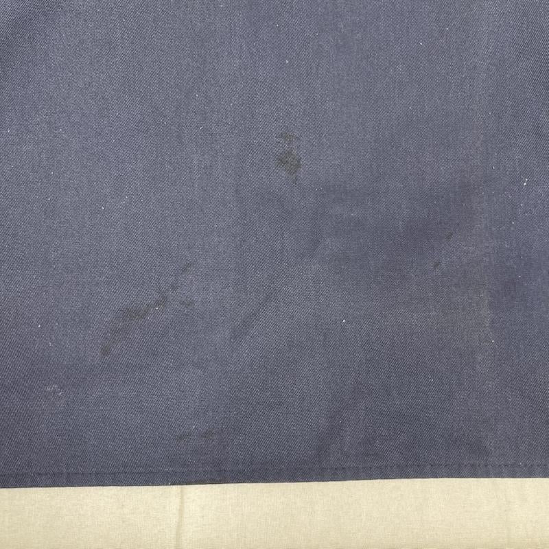 ベンデイビス BEN DAVIS シャツ、ブラウス 半袖 USA製 パッチ刺繍 XXXLsize ハーフジップ 半袖 ワークシャツ 紺 / ネイビー / navy メンズ USED 古着 中古 50165692
