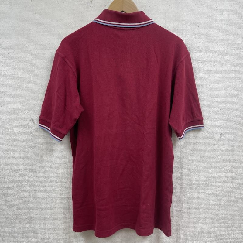 フレッドペリー FRED PERRY ポロシャツ 半袖 イングランド製 ヴィンテージ M12 ロゴ刺繡 半袖 ポロシャツ S 赤 / レッド / red メンズ USED 古着 中古 50165694