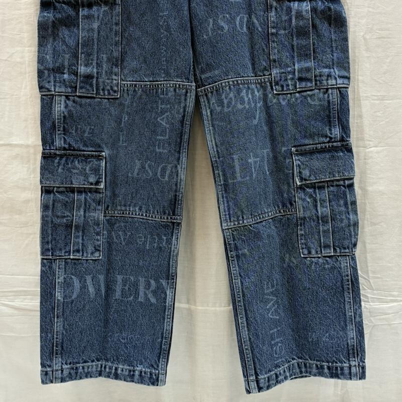 シュプリーム Supreme パンツ デニム、ジーンズ 24FW Martin Rose Denim Cargo Pants マーティンローズ コラボ デニム カーゴパンツ 30インチ メンズ USED 古着 中古 50165696