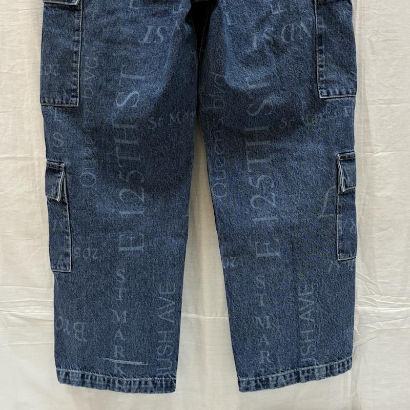 シュプリーム Supreme パンツ デニム、ジーンズ 24FW Martin Rose Denim Cargo Pants マーティンローズ コラボ デニム カーゴパンツ 30インチ メンズ USED 古着 中古 50165696