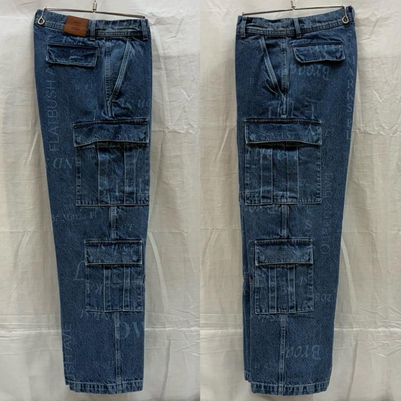 シュプリーム Supreme パンツ デニム、ジーンズ 24FW Martin Rose Denim Cargo Pants マーティンローズ コラボ デニム カーゴパンツ 30インチ メンズ USED 古着 中古 50165696