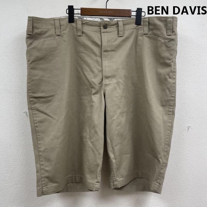 ベンデイビス BEN DAVIS パンツ ショートパンツ パッチ刺繍 ビッグサイズ ワークショート ワイドパンツ ショーツ ベージュ / ベージュ / beige メンズ USED 古着 中古 50165697