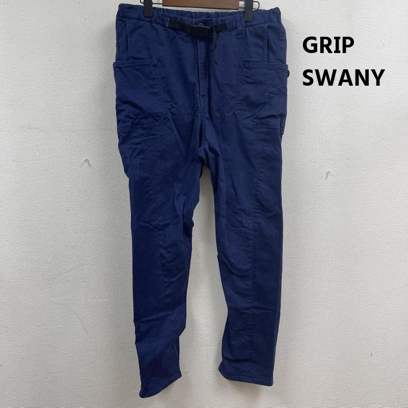 古着 USED パンツ ワークパンツ、ペインターパンツ GRIP SWANY JOG 3D CAMP PANTS 立体 ワーク パンツ L 紺 / ネイビー / navy メンズ USED 古着 中古 50165699