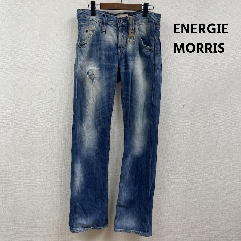 古着 USED パンツ デニム、ジーンズ ENERGIE MORRIS ダメージ加工 ストレート デニム ジーンズ 31インチ インディゴ / インディゴ / Indigo メンズ USED 古着 中古 50165702
