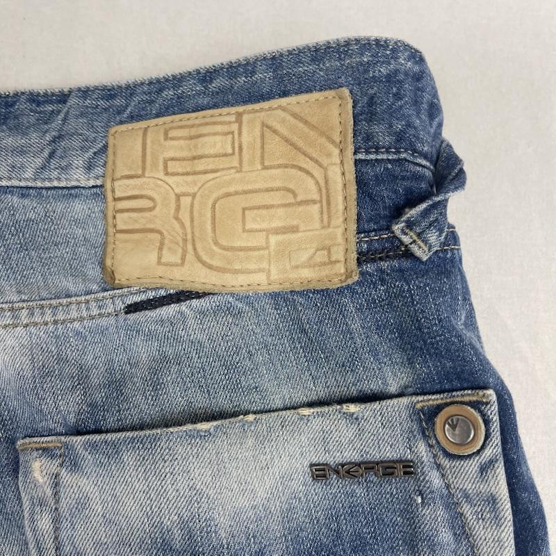 古着 USED パンツ デニム、ジーンズ ENERGIE MORRIS ダメージ加工 ストレート デニム ジーンズ 31インチ インディゴ / インディゴ / Indigo メンズ USED 古着 中古 50165702