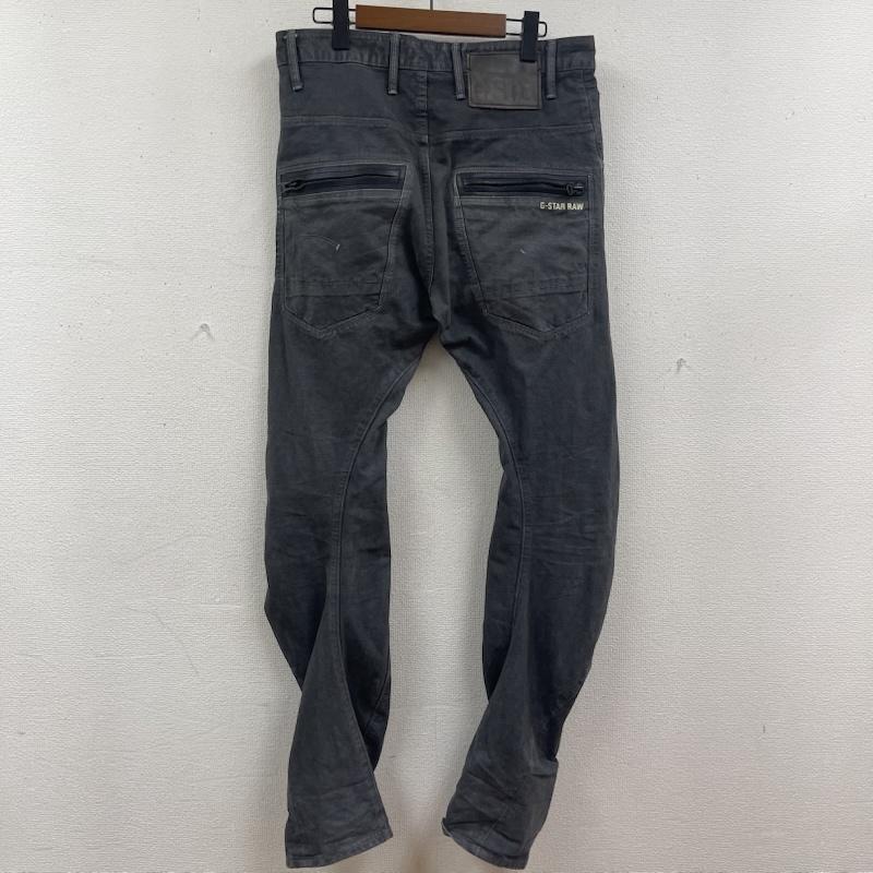 ジースターロゥ G-STAR RAW パンツ デニム、ジーンズ RILEY LOOSE TAPERED ボタンフライ 立体 デニム パンツ 50583.2555.877 31インチ ダークグレー / ダークグレー / メンズ USED 古着 中古 50165704