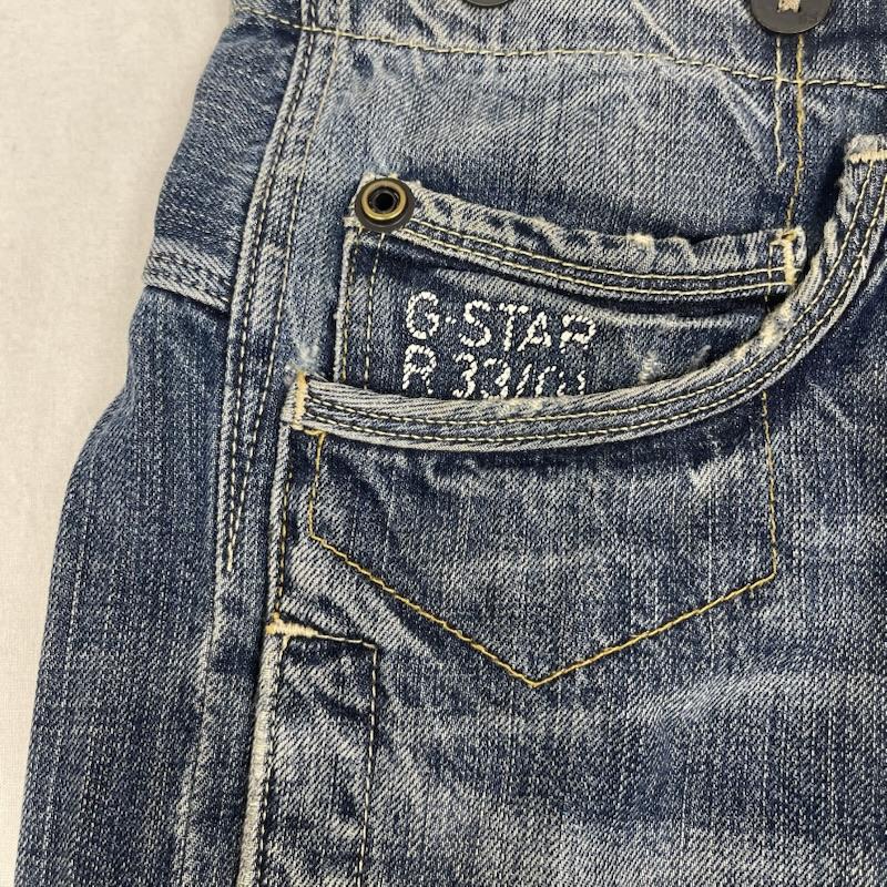 ジースターロゥ G-STAR RAW パンツ デニム、ジーンズ ARMY LUMBER CLASSIC DENIM ワークテイスト 立体３D デニムパンツ 34インチ インディゴ / インディゴ / Indigo メンズ USED 古着 中古 50165707