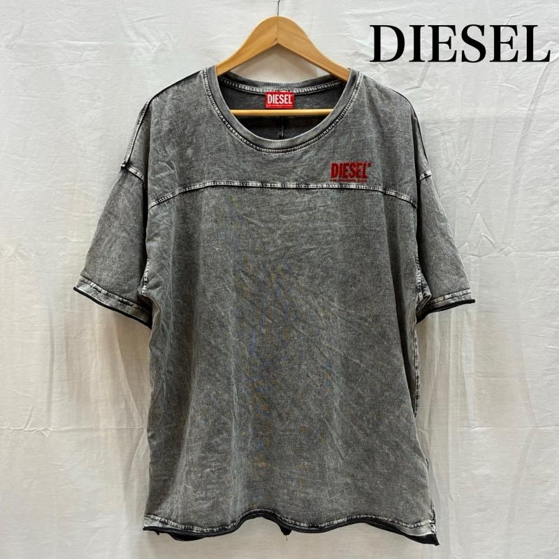 ディーゼル DIESEL Tシャツ 半袖 25ss T-HOXT A16916 アシッドウォッシュ クルーネック Tシャツ XL メンズ USED 古着 中古 50165708