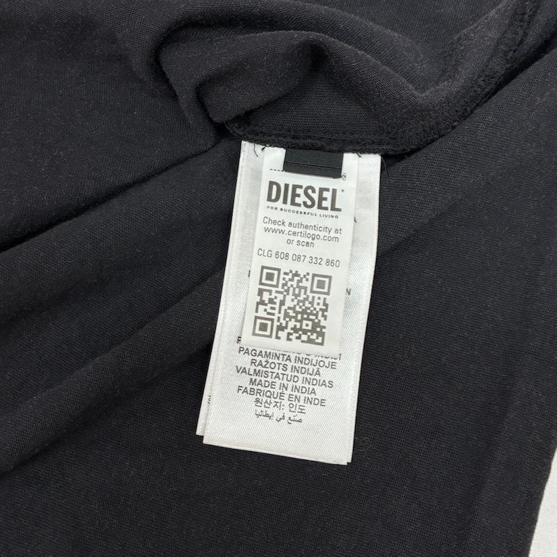 ディーゼル DIESEL Tシャツ 半袖 25ss T-HOXT A16916 アシッドウォッシュ クルーネック Tシャツ XL メンズ USED 古着 中古 50165708