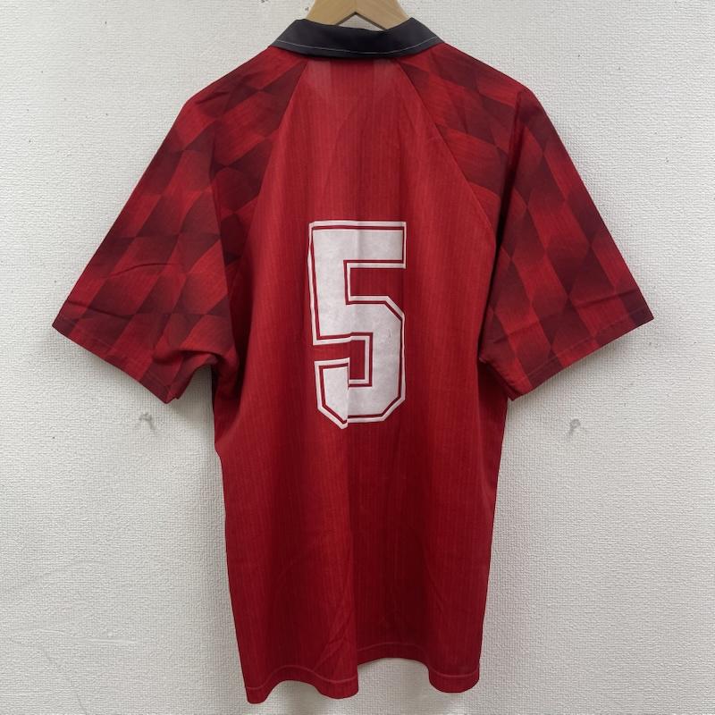 アンブロ UMBRO Tシャツ 半袖 90s SHARP マンチェスター ユナイテッドFC ヴィンテージ ユニフォーム ゲーム シャツ 赤 / レッド / red メンズ USED 古着 中古 50165710