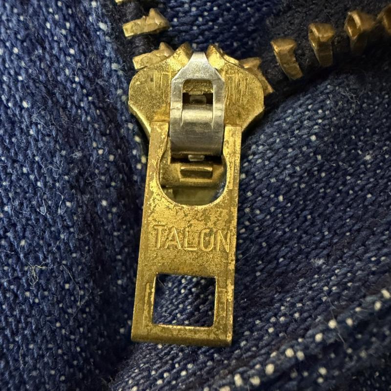 ラングラー Wrangler パンツ デニム、ジーンズ 70s USA製 ラングラー フレアデニムパンツ indigo blue TALONジップ 31×36 - 無地 インディゴ / インディゴ / Indigo メンズ USED 古着 中古 50165713