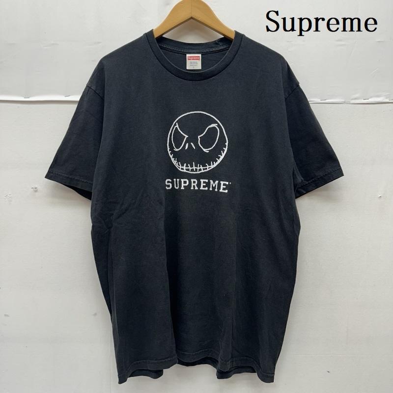 シュプリーム Supreme Tシャツ 半袖 23AW The Nightmare Before Christmas Skeleton Tee プリント Tシャツ L 黒 / ブラック / black メンズ USED 古着 中古 50165717