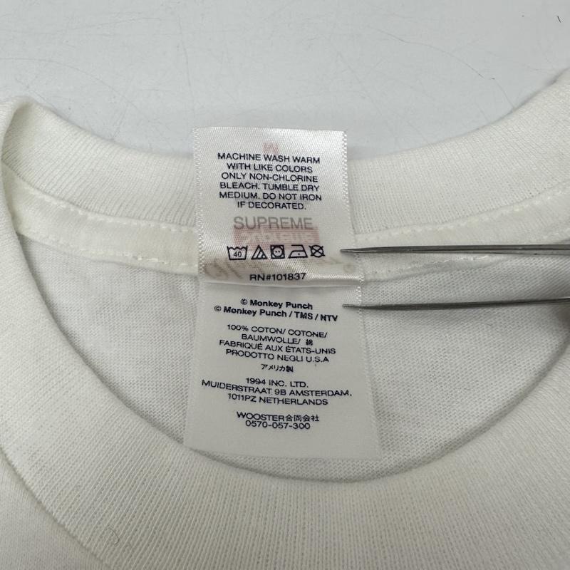 シュプリーム Supreme Tシャツ 半袖 23SS UNDERCOVER Lupin Tee ルパン三世 プリント Tシャツ M 白 / ホワイト / white メンズ USED 古着 中古 50165718