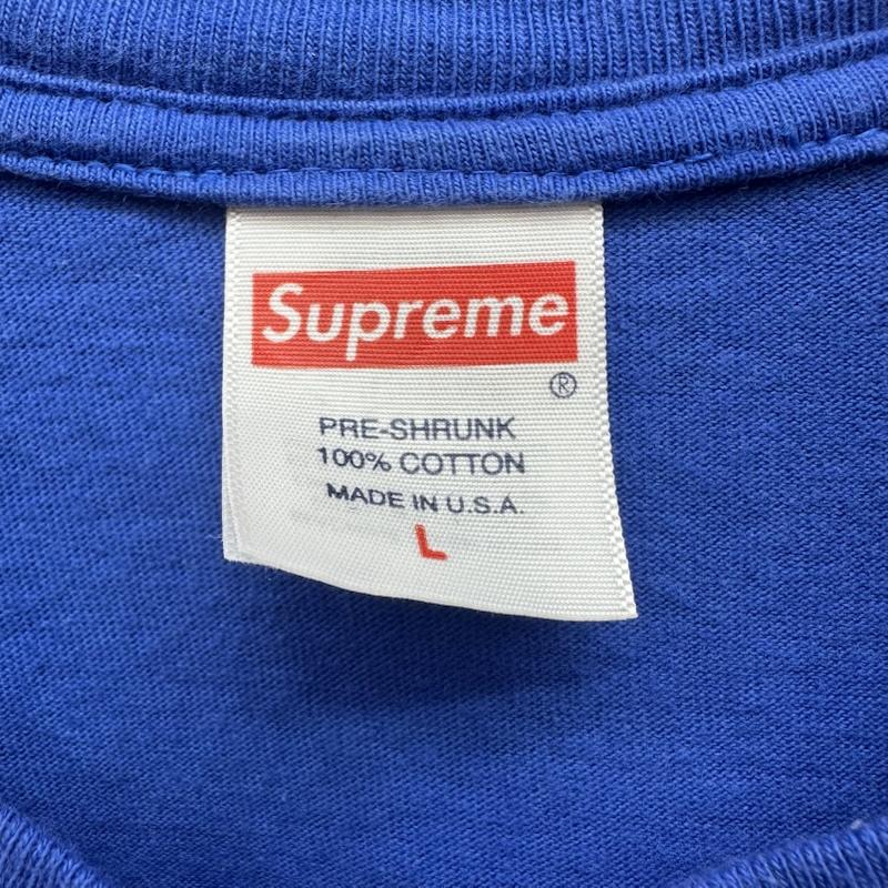 シュプリーム Supreme Tシャツ 半袖 23FW Muta Tee グレートムタ プリント Tシャツ L 青 / ブルー / blue メンズ USED 古着 中古 50165720
