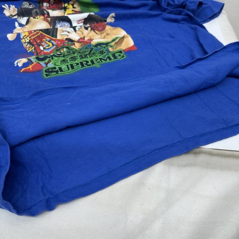 シュプリーム Supreme Tシャツ 半袖 23FW Muta Tee グレートムタ プリント Tシャツ L 青 / ブルー / blue メンズ USED 古着 中古 50165720
