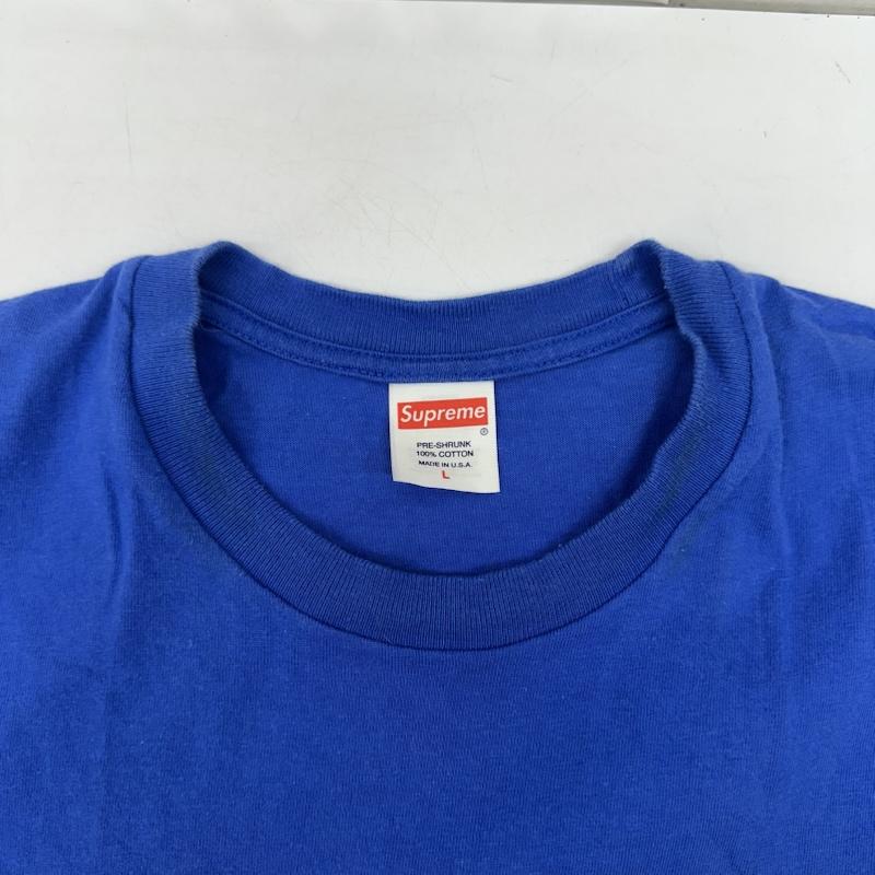 シュプリーム Supreme Tシャツ 半袖 23FW Muta Tee グレートムタ プリント Tシャツ L 青 / ブルー / blue メンズ USED 古着 中古 50165720