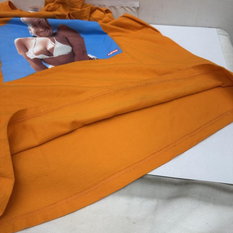 シュプリーム Supreme Tシャツ 半袖 25SS Aphex Twin Windowlicker Tee フォト プリント Tシャツ M 橙 / オレンジ / orange メンズ USED 古着 中古 50165721