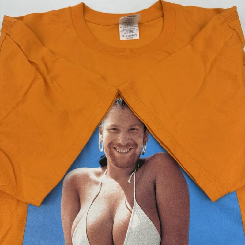 シュプリーム Supreme Tシャツ 半袖 25SS Aphex Twin Windowlicker Tee フォト プリント Tシャツ M 橙 / オレンジ / orange メンズ USED 古着 中古 50165721