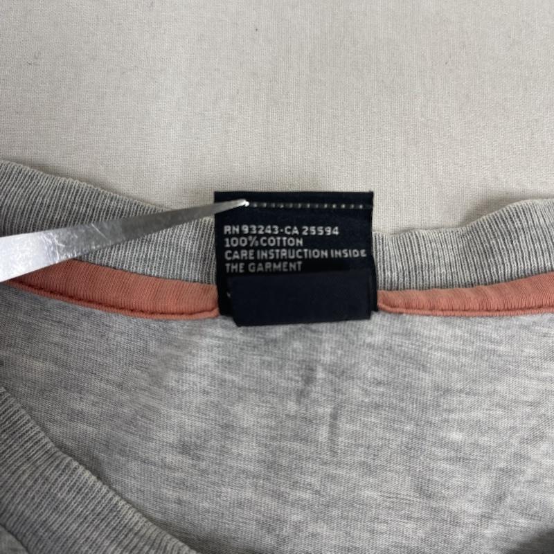 ディーゼル DIESEL Tシャツ 半袖 ヴィンテージ調 グラフィックアート Tシャツ カットソー L 灰 / グレー / gray メンズ USED 古着 中古 50165725
