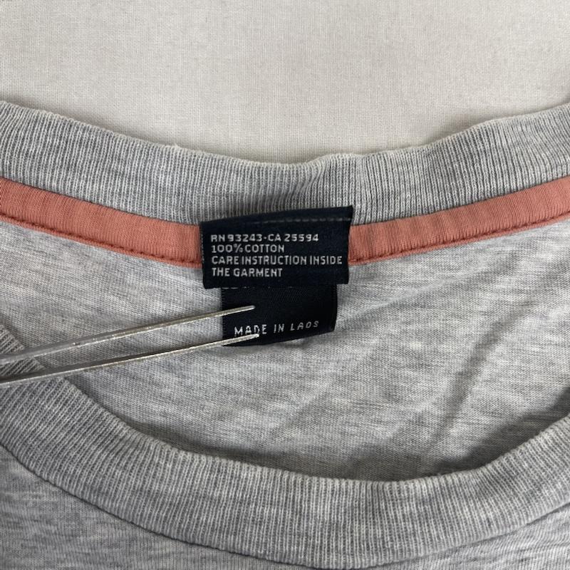 ディーゼル DIESEL Tシャツ 半袖 ヴィンテージ調 グラフィックアート Tシャツ カットソー L 灰 / グレー / gray メンズ USED 古着 中古 50165725