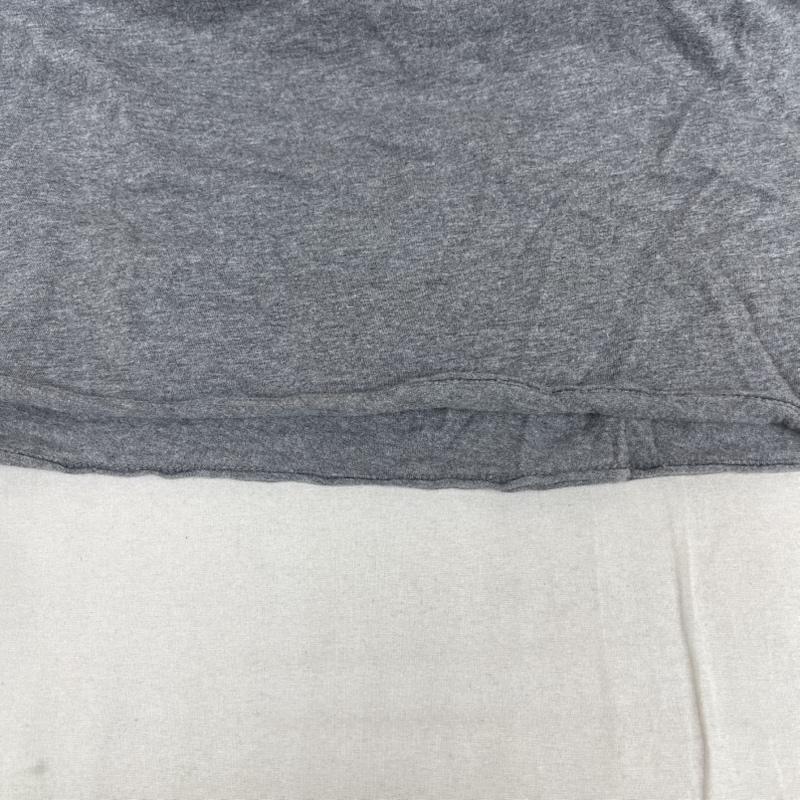 ディーゼル DIESEL Tシャツ 長袖 ロゴ刺繍 長袖 Vネック ロンT カットソー S 灰 / グレー / gray メンズ USED 古着 中古 50165726