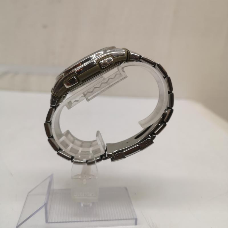 カシオ CASIO 腕時計 アナログ（クォーツ式） WAVE CEPTOR ウェーブセプター マルチバンド6 WVQ-M410 アナログ 電波 ソーラー 腕時計 - 銀 / シルバー / silver color メンズ USED 古着 中古 50165728