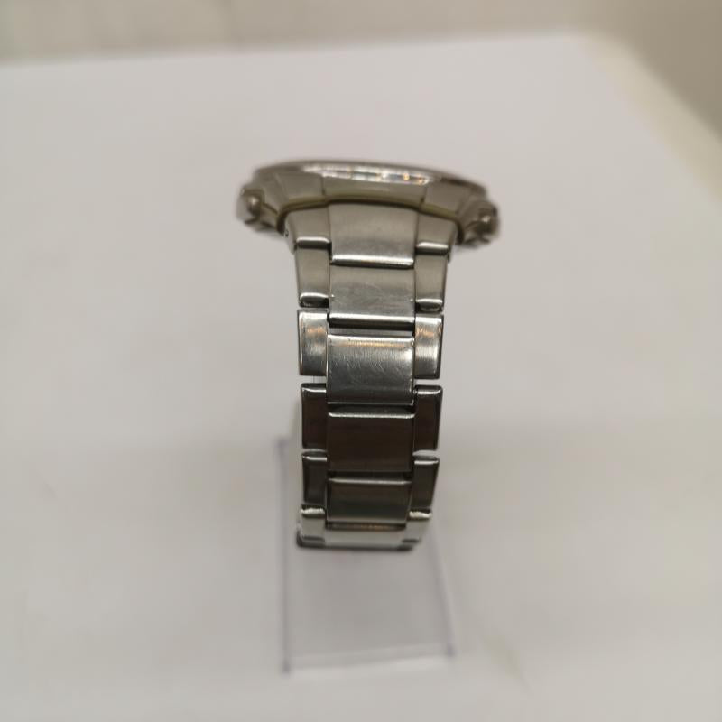 カシオ CASIO 腕時計 アナログ（クォーツ式） WAVE CEPTOR ウェーブセプター マルチバンド6 WVQ-M410 アナログ 電波 ソーラー 腕時計 - 銀 / シルバー / silver color メンズ USED 古着 中古 50165728